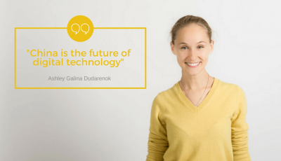 Digital transformation: "China is the future of digital technology" Ashley Galina Dudarenok
