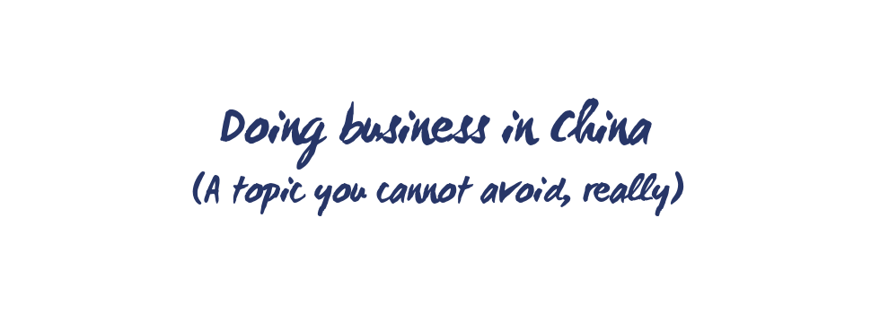chinese market insights - Doing business in china - China business insights